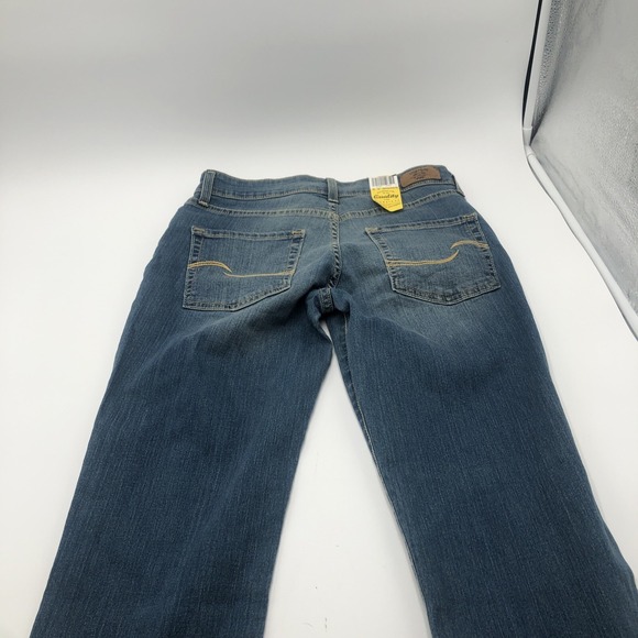 Levi's Strauss Womens Jeans 29x30 Modern Straight Gold NWT 8S Misses Stretch Fit - Picture 8 of 15